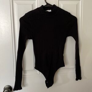 Black womens bodysuit